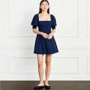 Hill House Athena Nap Dress Navy NEW NWT sz L